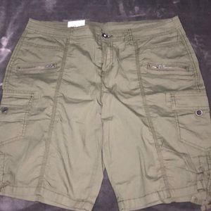Green shorts